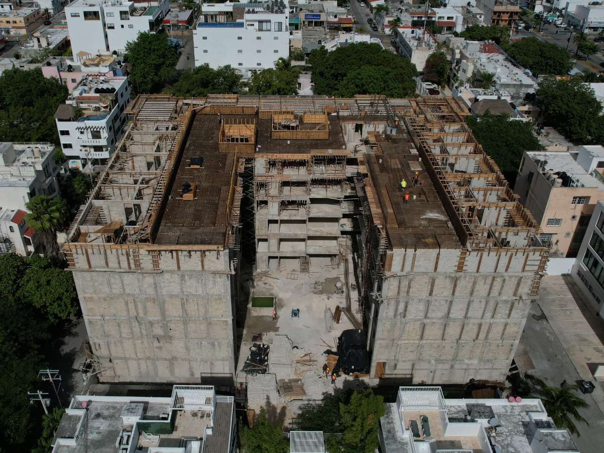 Ceiba at 25, Aerial view of the progress of work, 2024