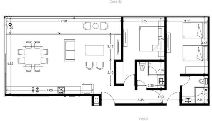 Ceiba at 25, apt 12 typology